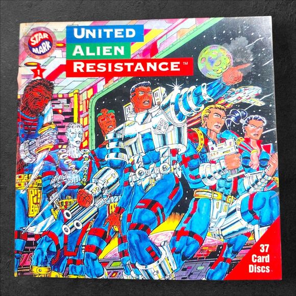 Sealed 1994 Starmark Comic POG Disc Lot 6 Complete Sets 37 Milk Caps Each RARE - Picture 9 of 15